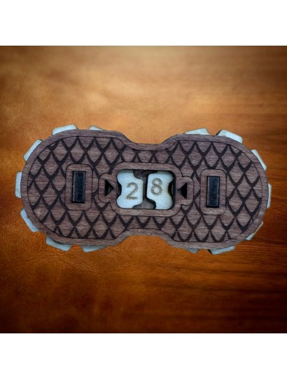 Écaille du Vétéran | Compteur JdR Compact 0–99