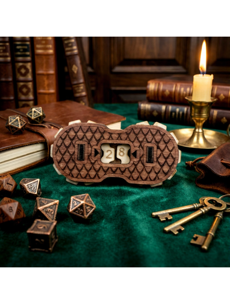 Escama del Veterano | Contador RPG Compacto