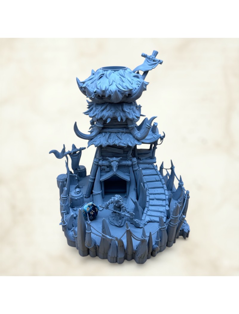 La Torre degli Orchi – Torre per Dadi Resina & PLA | Arcane Ludique