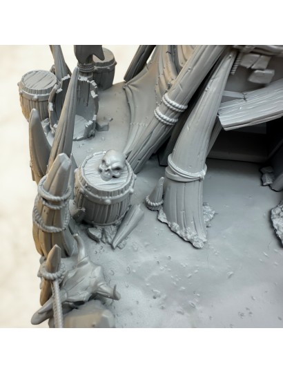 Der Ork-Turm – Würfelturm aus Resin & PLA | Arcane Ludique