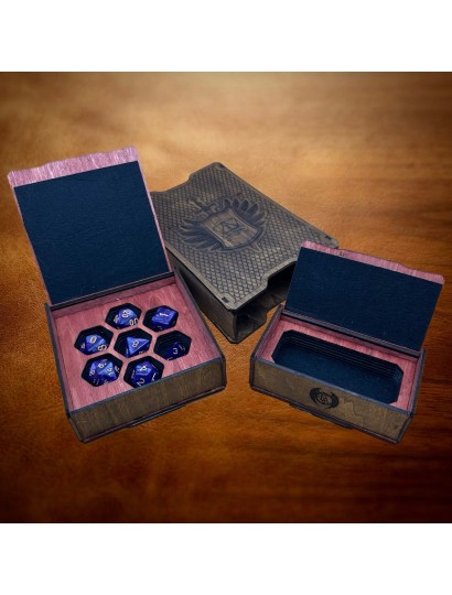 Estuche Héroe & Arsenal – Caja JdR de madera