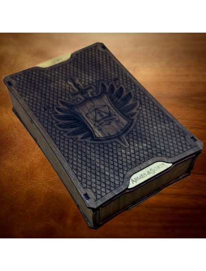 Estuche Héroe & Arsenal – Caja JdR de madera