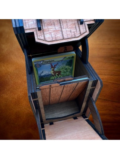 Bastión de las Cartas – Deck box premium de madera