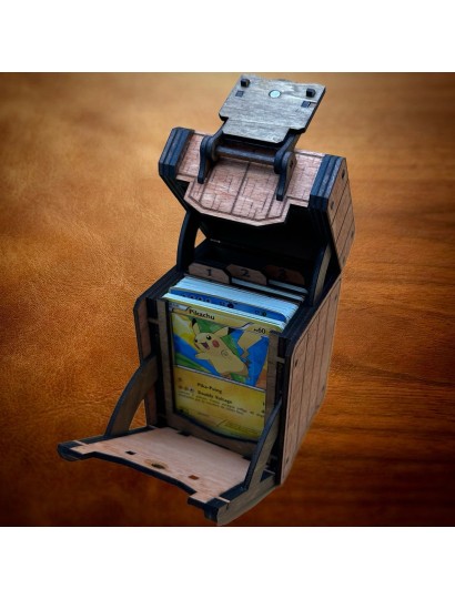 Bastione delle Carte – Deck box premium in legno