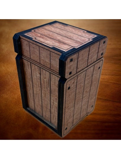 Bastion des Cartes – Deck box bois premium artisanale