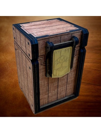 Bastion des Cartes – Deck box bois premium artisanale
