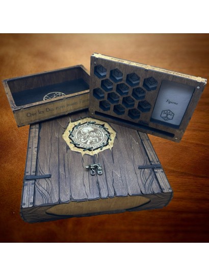 Modular Reliquary – Premium Wooden Dice Case RPG
