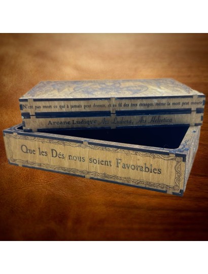 Modular Reliquary – Premium Wooden Dice Case RPG