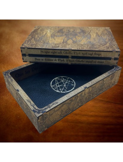 Modular Reliquary – Premium Wooden Dice Case RPG