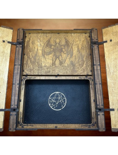 Modulares Reliquiar – Premium Würfelbox aus Holz