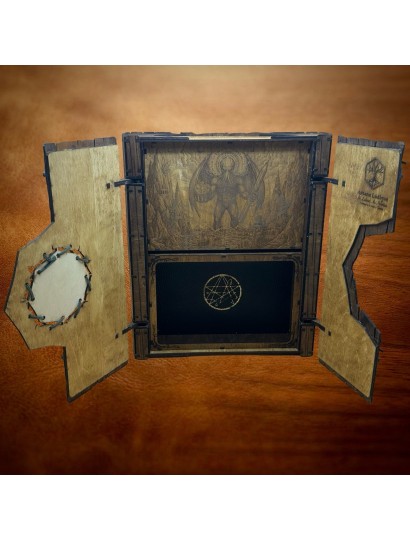 Modular Reliquary – Premium Wooden Dice Case RPG