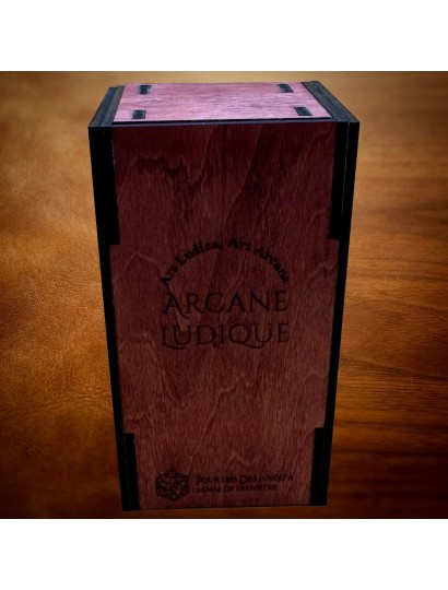 Tour à Dés – Arbitre du Destin | Bois artisanal JdR