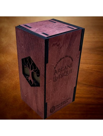 Dice Tower – Arbiter of Fate | Handcrafted Wooden RPG