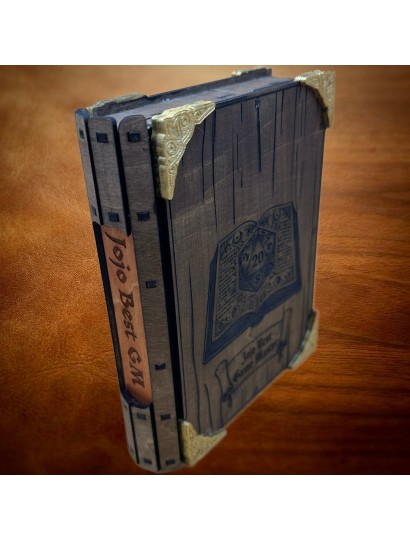 Codex des Initiaten – Grimoire Würfelbox Premium