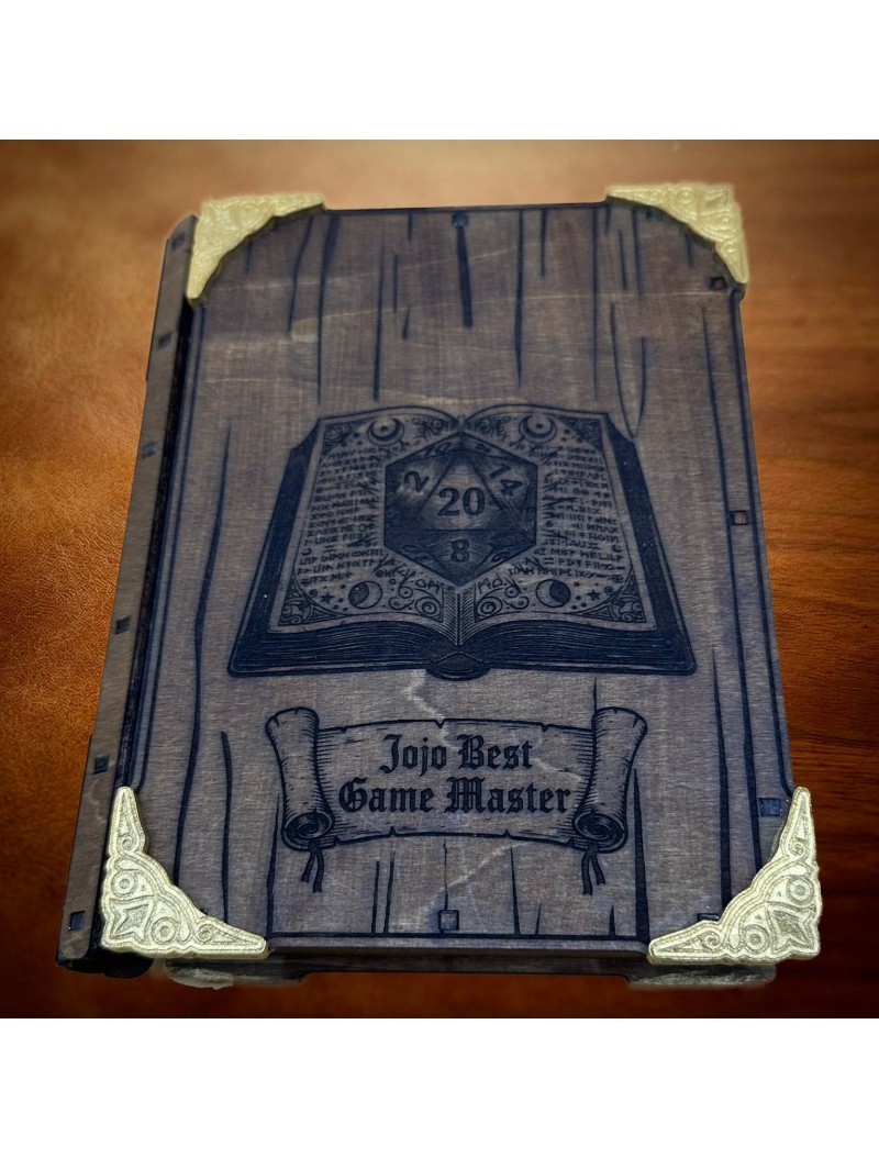 Codex del Iniciado – Grimorio porta dados JdR