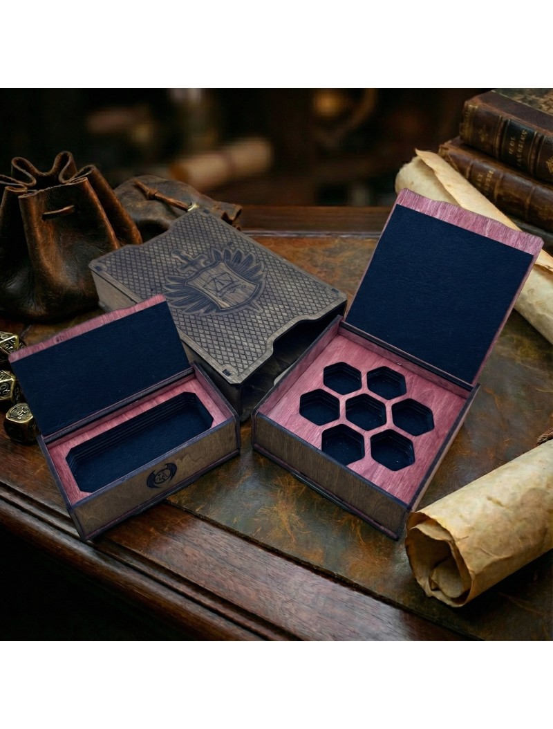 Held & Arsenal Etui – Handgefertigte RPG Holzbox